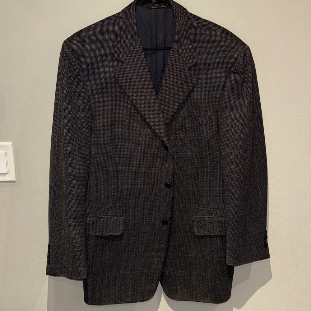 Canali Dark Gray Sports Blazer